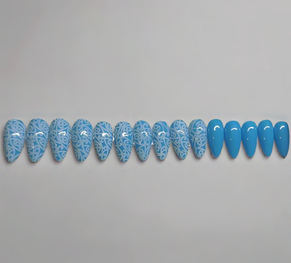 Kowhaiwhai Inspired Nail Kits