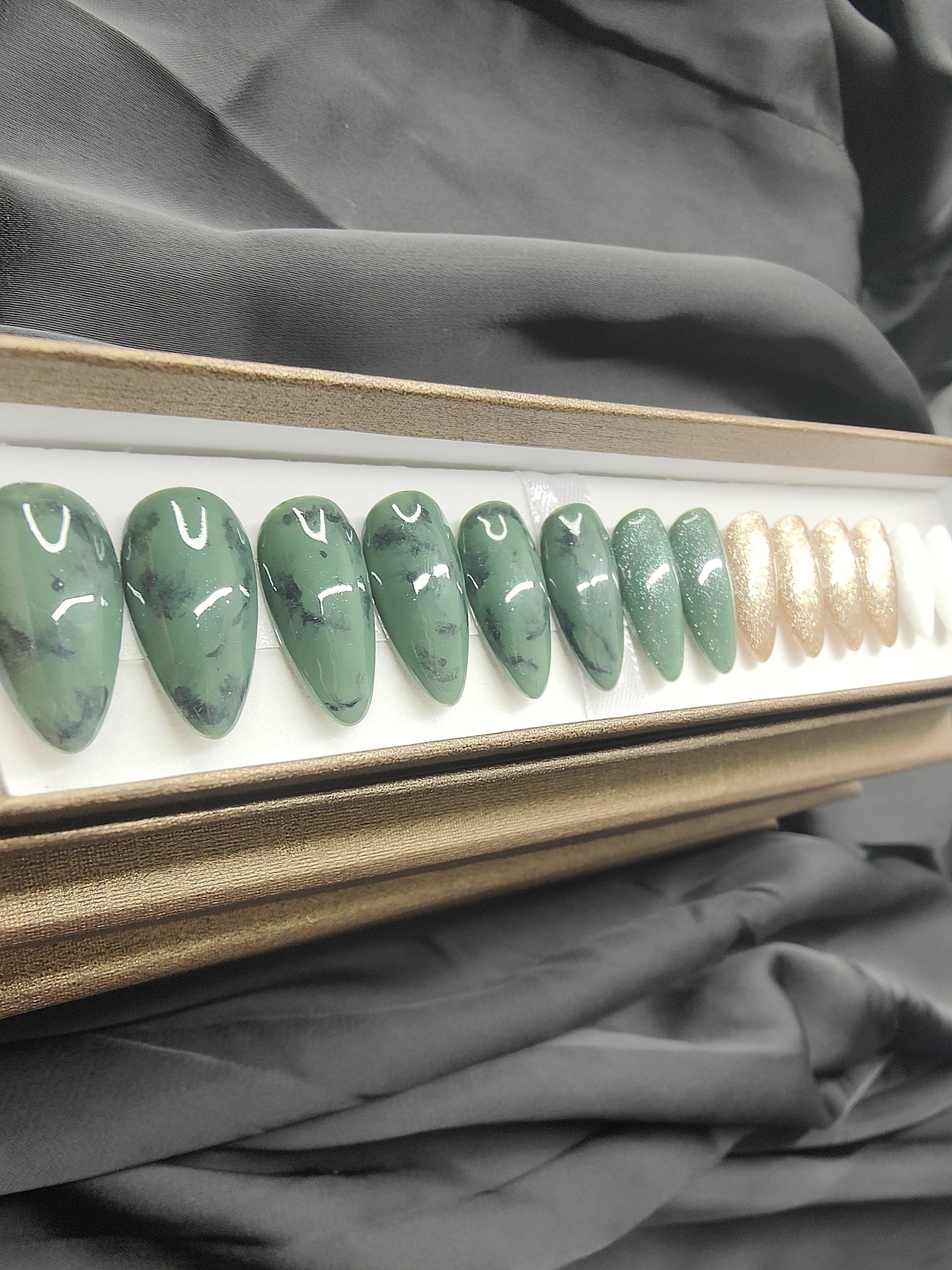 Pounamu inspired nail kits