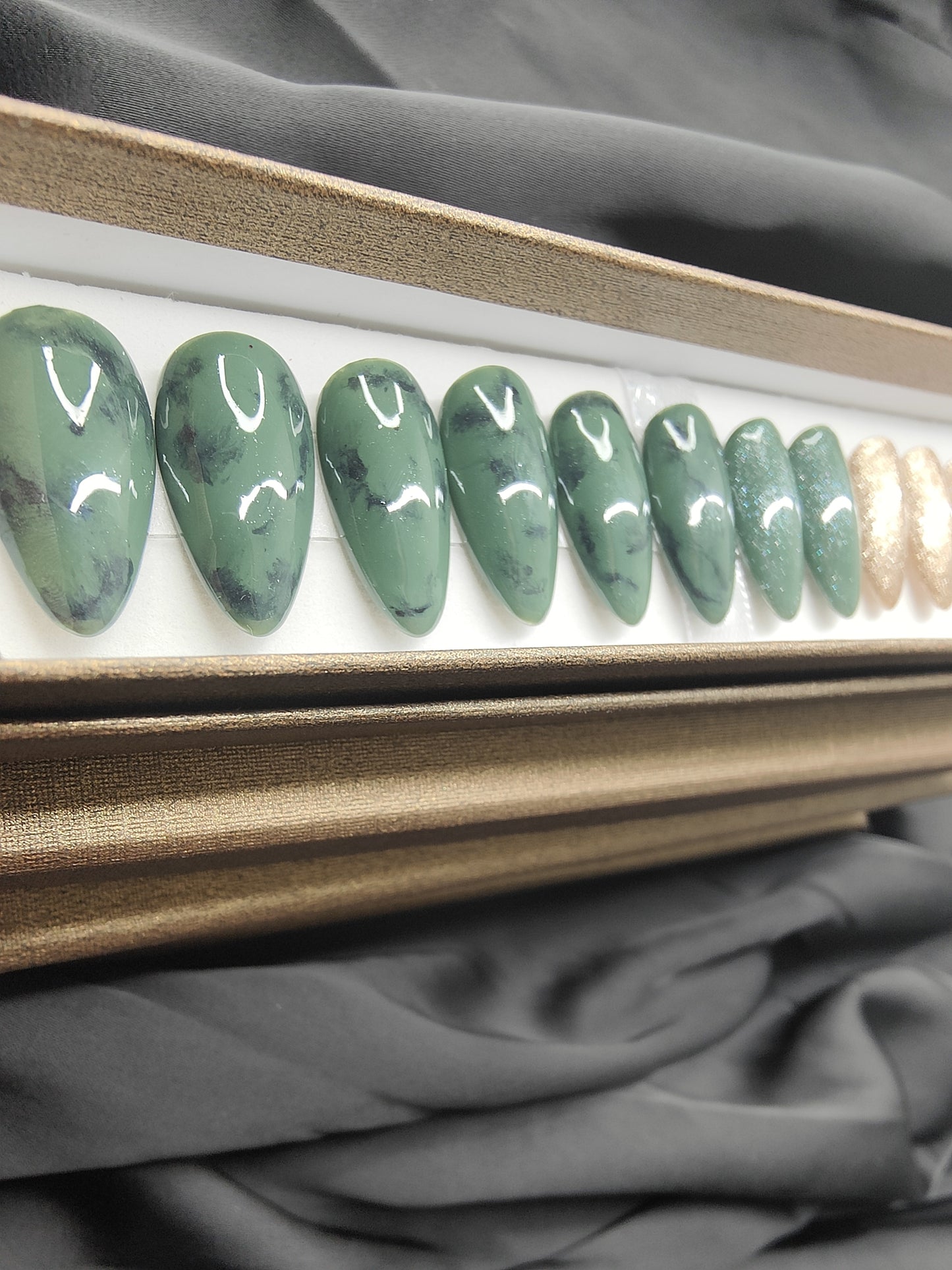 Pounamu inspired nail kits