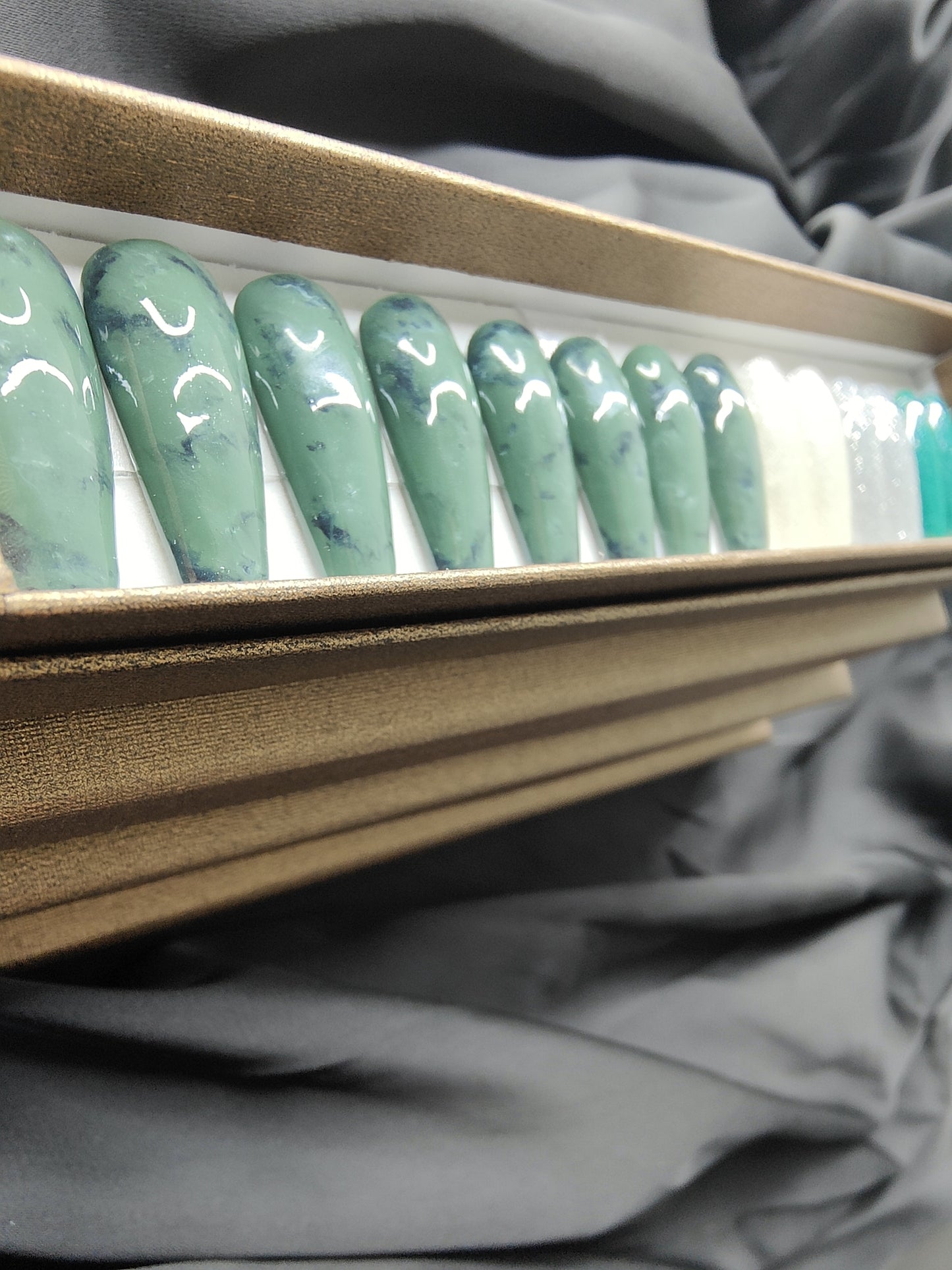 Pounamu inspired nail kits