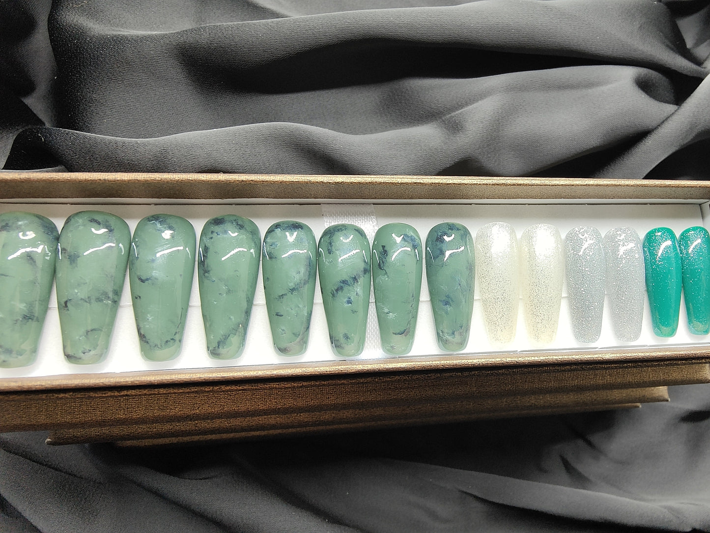 Pounamu inspired nail kits
