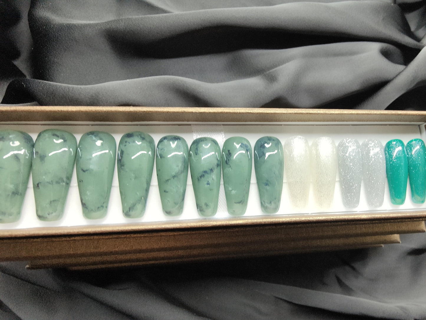 Pounamu inspired nail kits