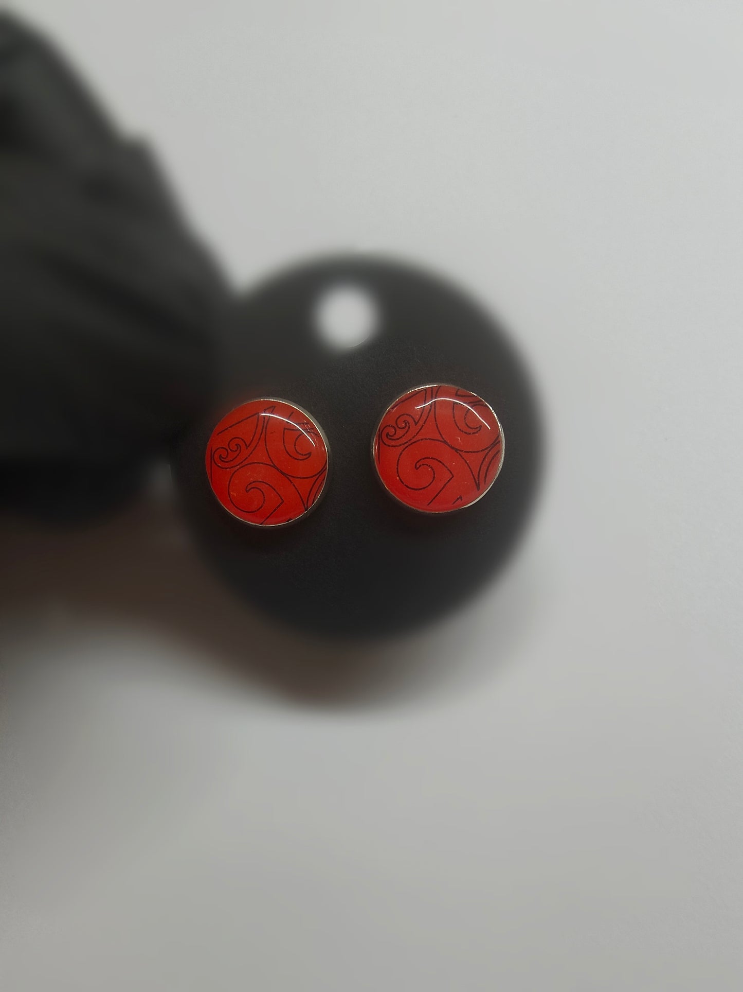 Karaka Silver Studs