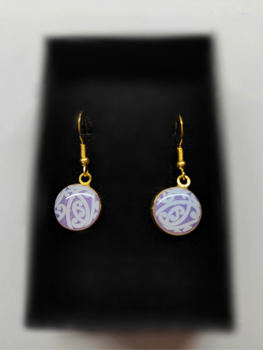 Waiporoporo Gold Earrings