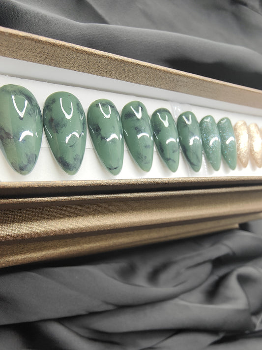Pounamu inspired nail kits