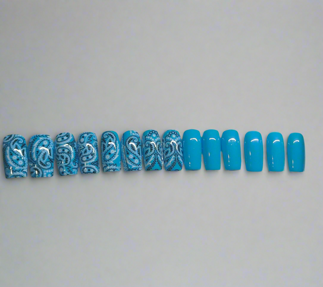 Paisley Inspired Nail Kits