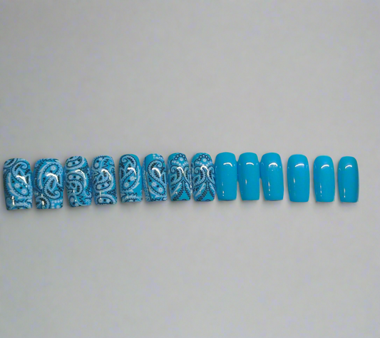 Paisley Inspired Nail Kits