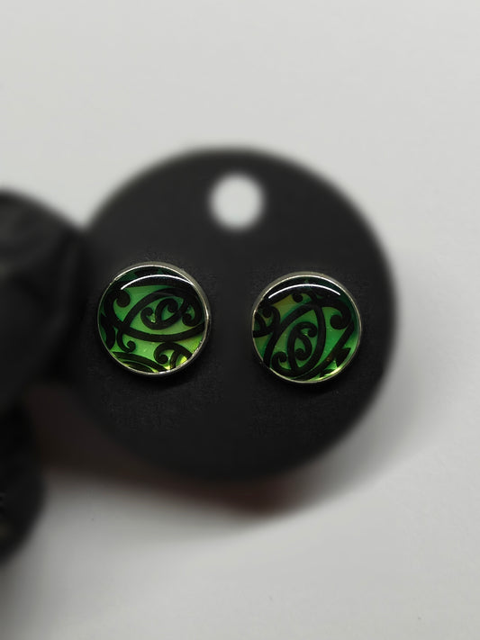 Kakariki Silver Studs